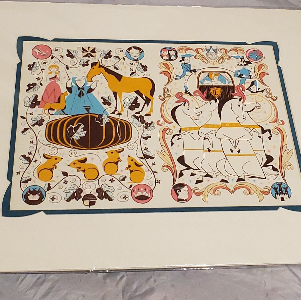 Cinderella Disney print series by Scotty Reifsnyde art home decor
